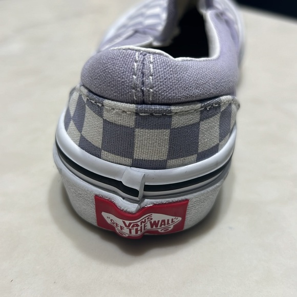 Gently used lavender Vans - Picture 4 of 4